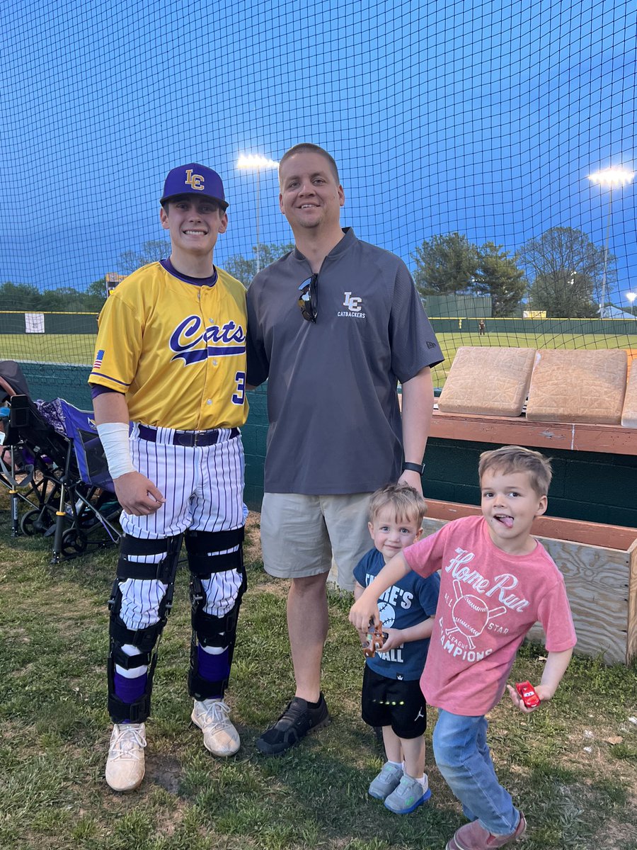 Thursday night was a special night <a href="/LawCoWildcats/">Law Co. Wildcats Baseball</a> for <a href="/KadeShultz3/">Kade Shultz</a> senior night. Kade continues to be an inspiration during his recovery!  #shultzystrong