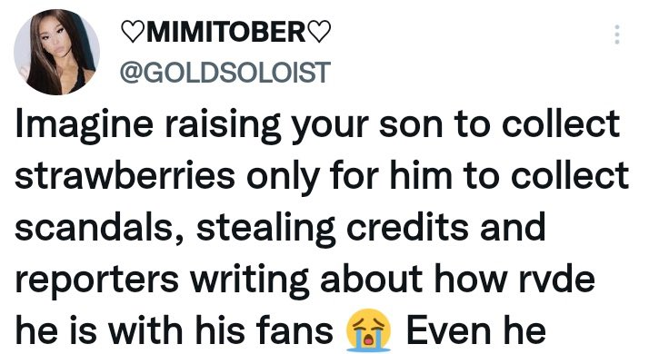 idolthv's tweet photo. yall wanna talk about elo then when we gonna talk about undercover pjm koobidivines being a whole taehyung anti who always calls out kths but the first one to retweet tweets and interact with known vile pjms but becos she get likes defending her real favs 24/7 its not a problem https://t.co/Z0MzC3RCLa