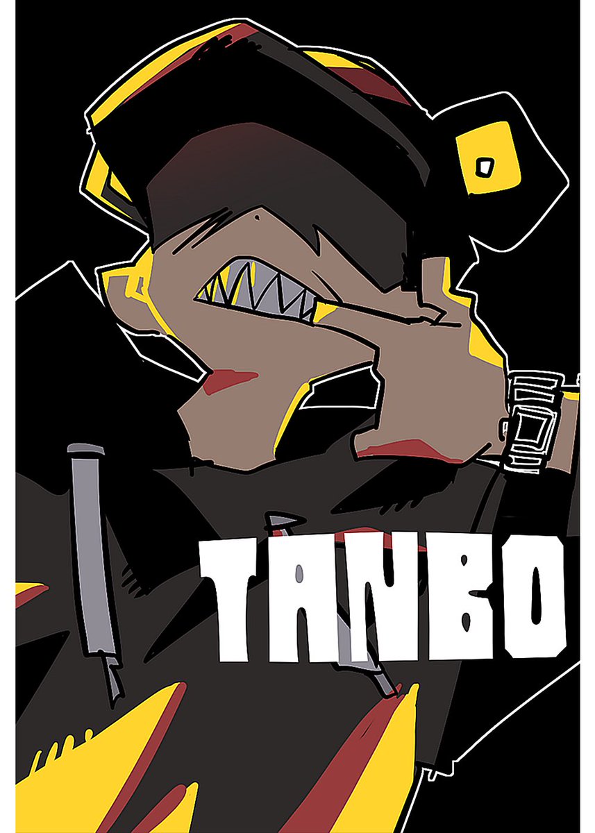 TANBOYADE's tweet photo. RYU君が描いてくれたタンボさんです！ https://t.co/fNm3l4Ky9i