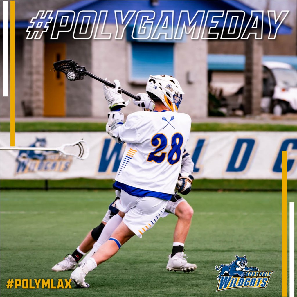 PolyWildcats's tweet photo. #PolyGameday๐ก๐ต๐ฅ
Men's Lacrosse travels to SUNY Delhi today for a @nacathletics matchup!
๐ - 2:00 PM
๐ - Delhi, NY
๐บ๐ - Check our schedule for live coverage links!
#PolyMLAX #d3lax https://t.co/nwFk3wPNnM