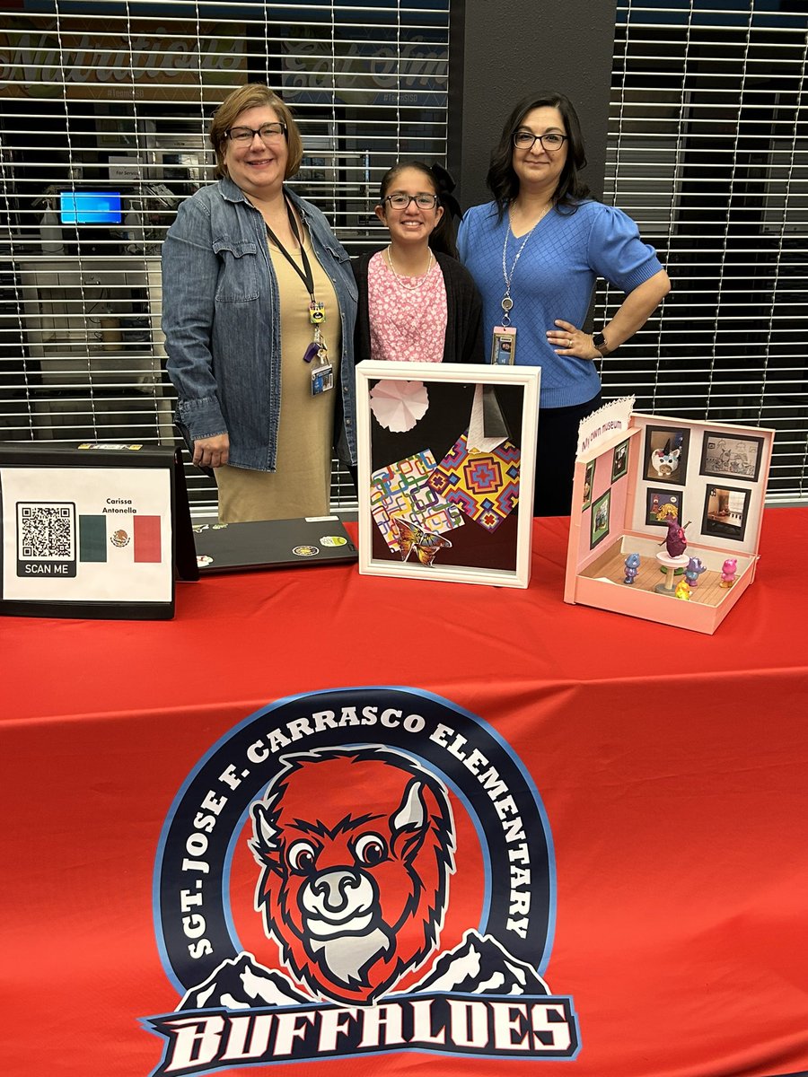 JFCarrasco_JCE's tweet photo. Our #TeamSISD GT Showcase is underway! Our #JCEbuffaloes are ready to present! Thank you to our wonderful GT coordinating team for all their hard work &amp; dedication! https://t.co/189ToZVduh