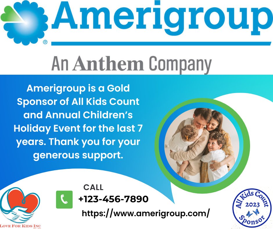 Thank you Amerigroup! Stay covered by visiting amerigroup.com