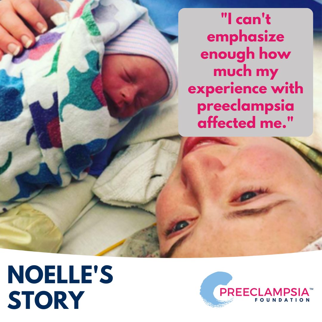 preeclampsia's tweet photo. For today's #StorySaturday we are sharing Noelle's story with #preeclampsia #emergencycsection and #NICU. "One morning in early January, I took my blood pressure, and it was 165/111."

Read more: https://t.co/uYXuBmtt6g https://t.co/eUahAhk5ow
