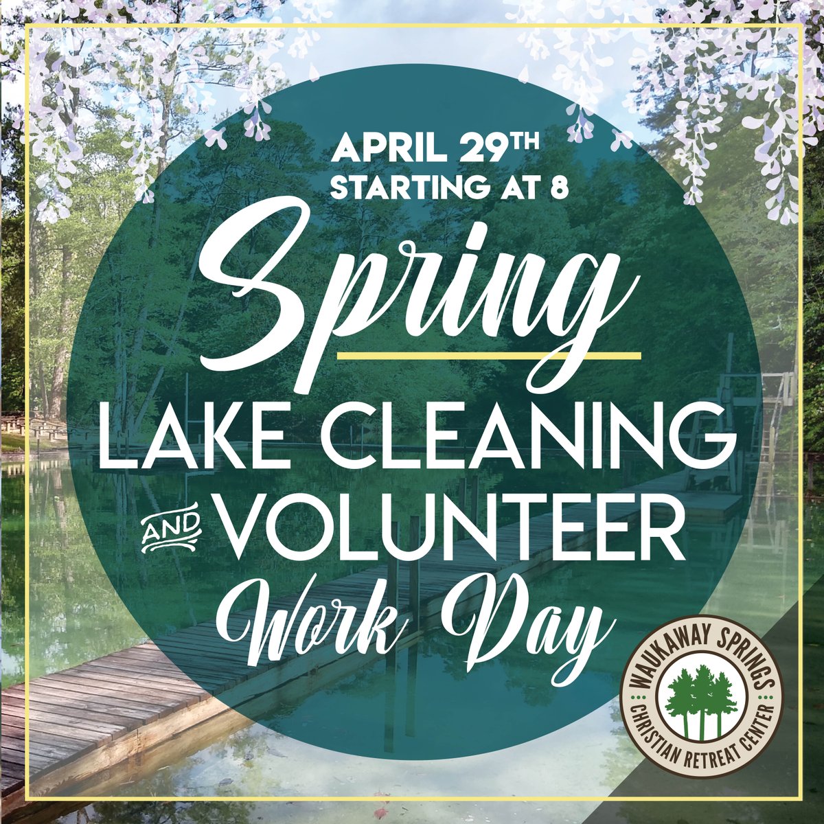 waukaway's tweet photo. One week from today: join us for the best kind of service and fun! Spend the day and helping us prep our beloved waterfront for our summer ministry. Breakfast and lunch provided. More details online. https://t.co/KIlZUP5dP2 #waukaway https://t.co/ozkWK5ppaK