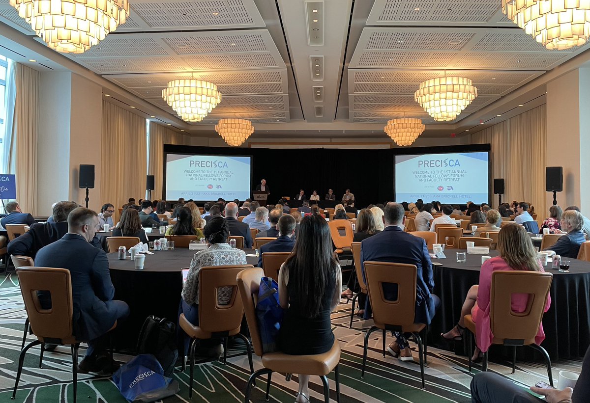 Kara_Pfizer's tweet photo. Attending the 1st Annual Precisca Fellows Forum and Faculty Retreat. What a great opportunity to learn alongside oncology fellows from top institutions across the country #PreciscaFellowsForum #mmsm https://t.co/en5xP6wg4P