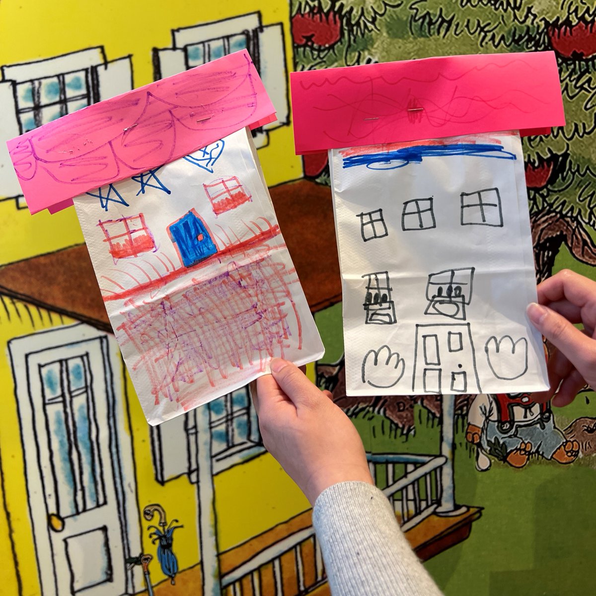 fairfieldmuseum's tweet photo. Stop by the Fairfield YMCA between 10am &amp; 1pm on April 29 for Fairfield’s Earth Day celebration. We will be upcycling paper lunch bags to create our very own “Busytown,” taking inspiration from our exhibit, “The Road to Busytown: Richard Scarry’s Life in Fairfield County.” https://t.co/oOuDLWtHhh