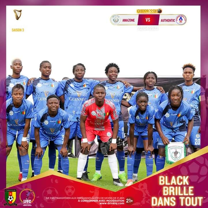 kick442_com's tweet photo. En @GSuper_League le 14ème #Guinnessico oppose #AmazonesFAP à #AuthenticLadies. Les filles de Douala prennent les devants avec
Solange Larkingam🇷🇴 qui ouvre la marque #AuthenticLadies 1-0 #AmazonesFAP
#Guinnesssuperleagues3
#Guinnessico
#BlackShinesBrightest
#SupportHerDreams https://t.co/byc2GYxjLu