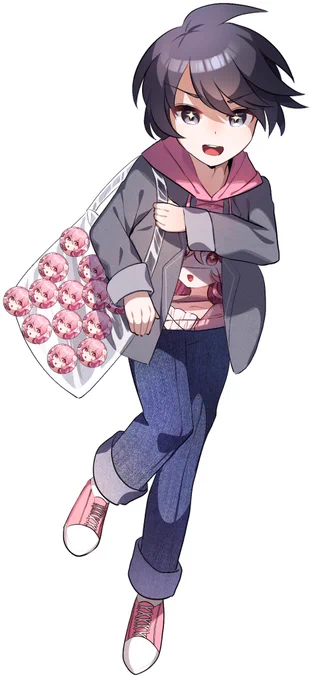 ニコあめメイカー描かせていただいた立ち絵です 