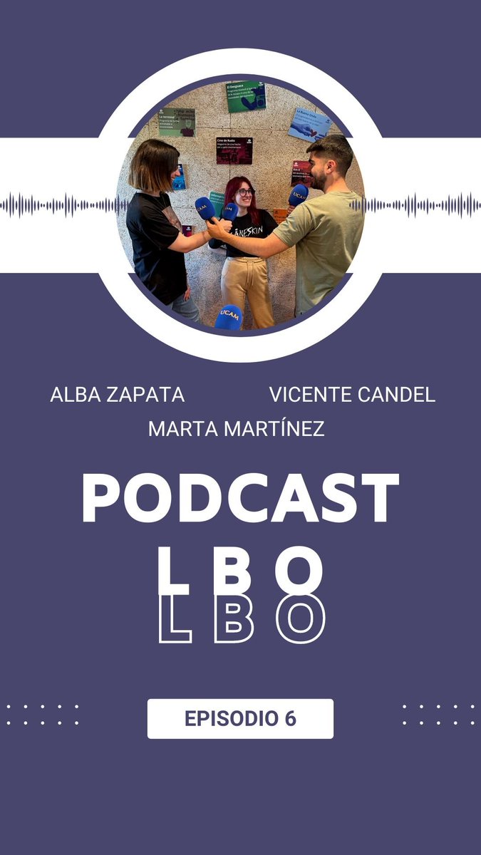 iradioUCAM's tweet photo. En este nuevo programa de #LaBuenaOnda hablamos con Patricia Blázquez, educadora social en Columbares, donde nos cuenta la labor que hace en esta asociación y sus motivos para afrontar cada día con la misma ilusión.
Pincha ya!!
➡️ https://t.co/54UEGIHDwH https://t.co/D7skERui4L