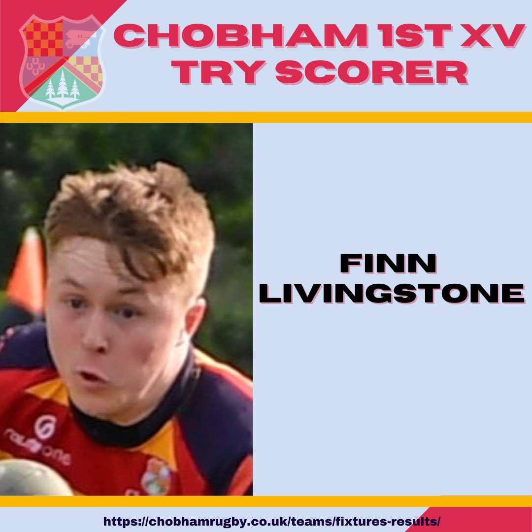 chobhamrugby's tweet photo. 45 mins
Chobham 12 - 12 @CullomptonRFC
Try - Livingstone-Learmonth(Ch#14)
Con - Peever (Ch#10)
#gomightychobham
#pjcc https://t.co/jncIuj4fm3
