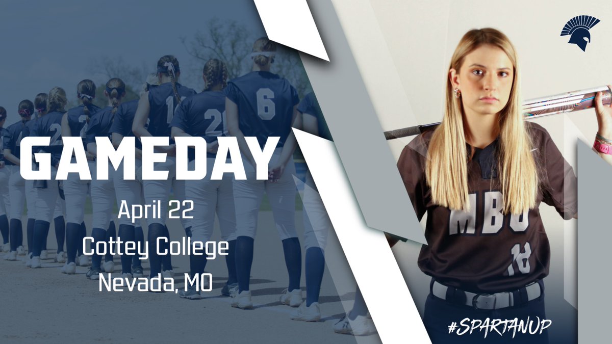 Time to leave it all on the field! We’re facing off against Cottey College today for the top spot in the AMC! #SpartanUP

📍 Nevada, MO
📺 bit.ly/MBUvCotteyTV
🕑 1 PM- Game 1
🕑 3 PM- Game 2