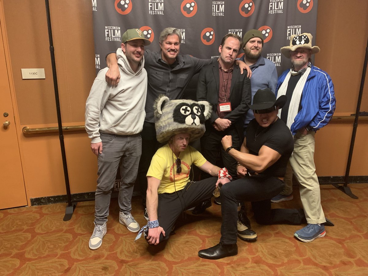 beaversfilm's tweet photo. hundreds of peoples came out to watch hundreds of beavers. thank you @wifilmfest

#HundredsOfBeaversMovie #wifilmfest2023 #wifilmfest #madison #indiefilm https://t.co/BbdhYBY4ph