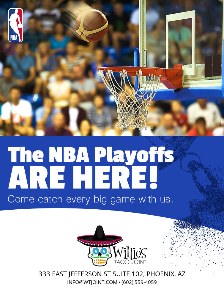 Come watch the NBA Playoffs with us! spt.to/aA5mz
