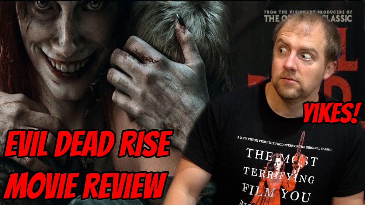 Have you guys seen #EvilDeadRise yet?? What did you think? Here's my SPOILER FREE review 

youtu.be/852JmtIZ7rk

#EvilDead #SamRaimi #deadite #bookofthedead #HorrorMovies #horror