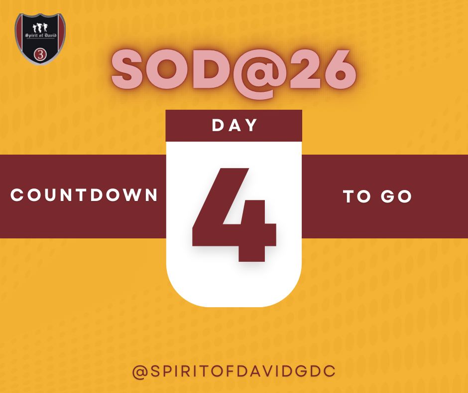massivebysod's tweet photo. It's 4 days to go! 

We are grateful to God who causes us to triumph always! It's been 26 years of dating to be different. 

As we countdown, tell us what you love the most about SOD.

#sodis26 
#spiritofdavid 
#spiritofdavidgdc 
#sodgdc https://t.co/tH6to6n0nS