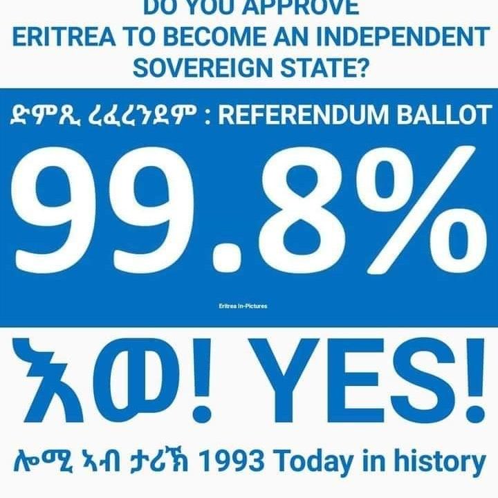 hadnetkeleta's tweet photo. ‘Though #Eritreans’ deep desire for freedom was clear and hardly ever in doubt, the victorious #EPLF refrained from declaring outright independence in May 1991, when it had ultimately defeated Colonel Mengistu Hailemariam and the Derg.’ ⁦@shabait⁩ #Eritrea #EritreaPrevails https://t.co/Up0uPZuUI6