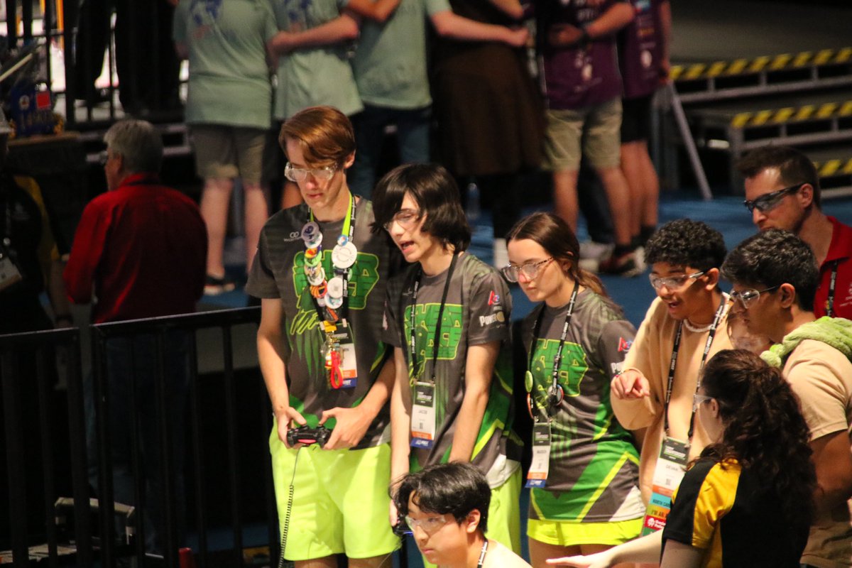 Some great photos we got from this past week at Worlds! We all had so much fun, and are so happy that we got to be apart of this game. We had a great season, and while we didn’t end where we wanted, we are so proud of what we did. We placed 9th in division, and 34th of 192 teams!