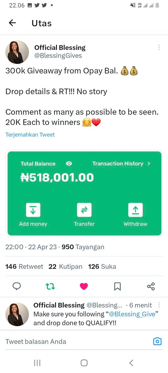 Nanang2486's tweet photo. @BlessingGives PayPal email Nanangsulistyo24@gmail.com
#HappyEidMubarak https://t.co/XD7LzyPgnL