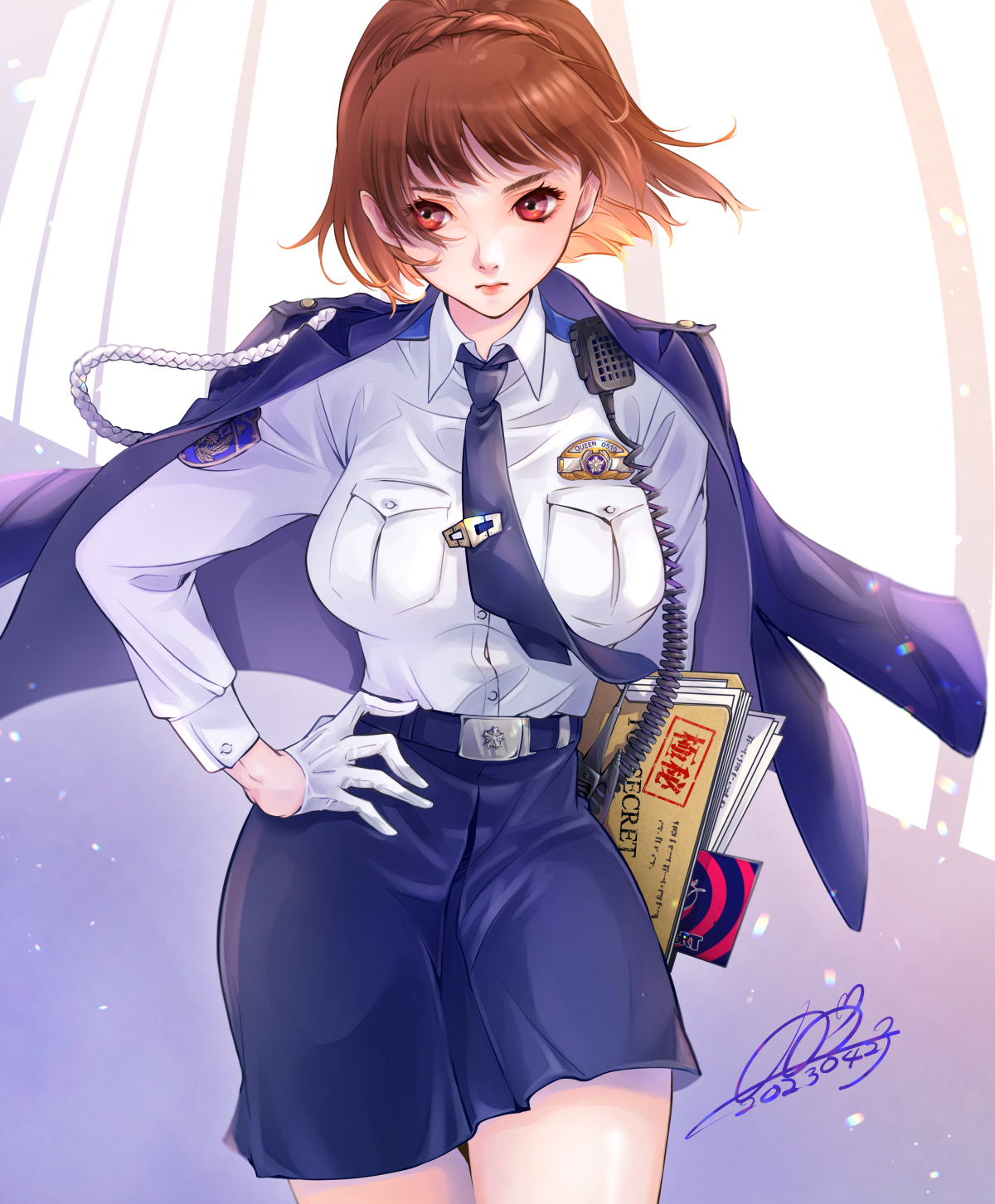 AMAKUNI 新島真 制服ver. AMAKUNI - 1/7 Persona 5 Royal - 新島真(制服Ver.) Y27500