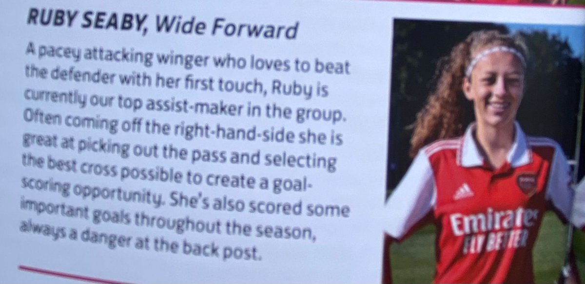 TPS_PE's tweet photo. Best of luck to Ruby Seaby, in Year 11, who is playing in the U16 FA Girls Youth Cup Final for Arsenal today! ⚽️🏃🏼‍♀️💪🏻👍🏻 #prioryproud #thisgirlcan @ArsenalWFC @TPS_Hitchin  @SheKicksMag https://t.co/3G81MtwAuG