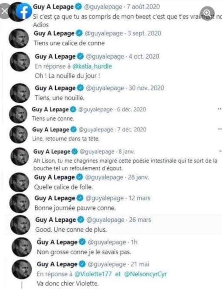 ClaudeJS1's tweet photo. Il quitte parce qu'il ne veut pas payer pour se faire insulter.

Sacré Guy A. https://t.co/EEzjldjXyV
