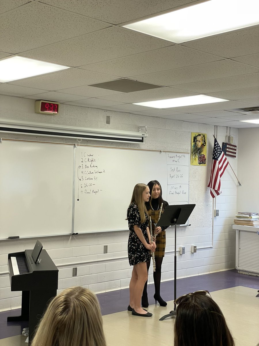 bison_band's tweet photo. Julia Buss and Sierra Schneider Flute Duet https://t.co/CPL2sCejvB