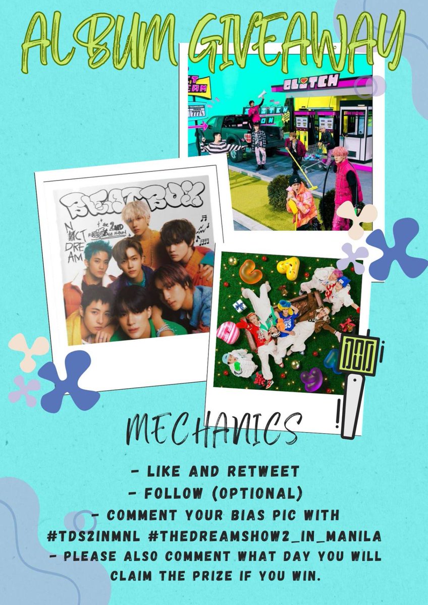 Joymae0904's tweet photo. 💚🌱 TDS 2 ALBUM GIVEAWAY 🌱💚

Hello Czennies! I'll be giving away 4 sealed albums 🥰

See the details below.

#TDS2inMNL #THEDREAMSHOW2_in_MANILA https://t.co/sPvKzHElqB