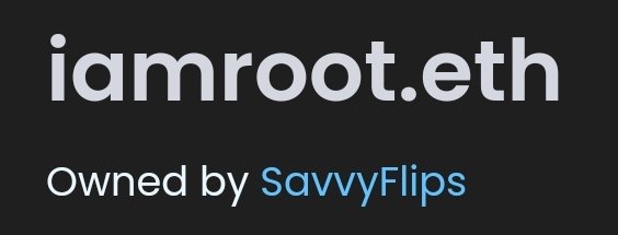 FlipsSavvy's tweet photo. #iAmROOT @TheRootNetwork @futureverse https://t.co/x9BKd4dQrT
