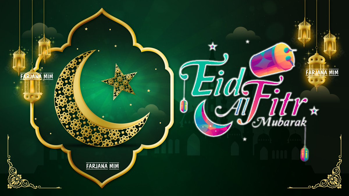_farjanamim_'s tweet photo. HAPPY EID MUBARAK 🎊
May this Eid bring abundant joy and happiness in your life🥰

تَقَبَّلَ اللّهُ مِنَّ وَ مِنْكُمْ

"তাকাব্বালাল্লাহু মিন্না ওয়া মিনকুম"
 ঈদ মোবারক 🌙 https://t.co/mdiiziqUmZ