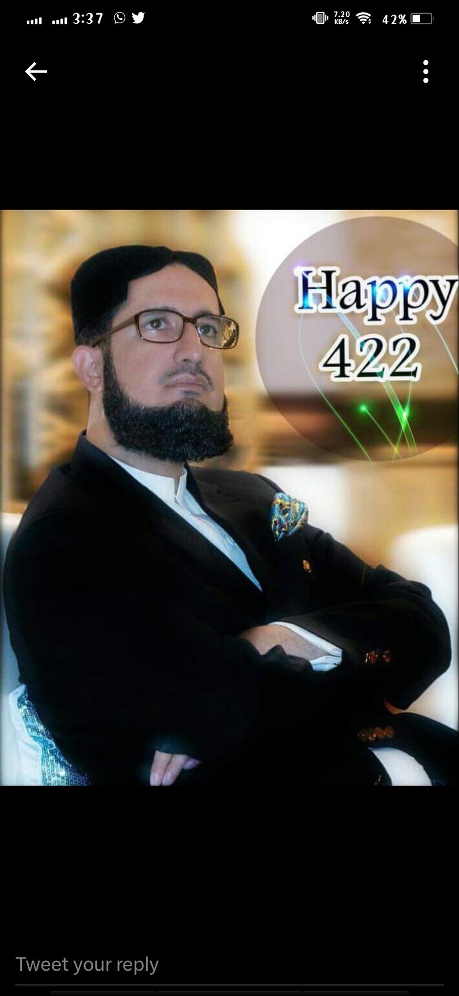 Happy Birthday His Excellency Sultan Mohammad Ali sahib 