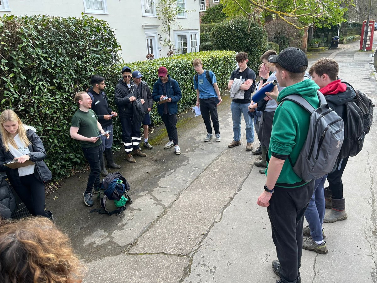 CGS_Geography's tweet photo. We are back at @FSCFlatfordMill for more A level fieldwork. Day 1 round up - sense of Place in Dedham #cgsgeography https://t.co/TBL2HliesY