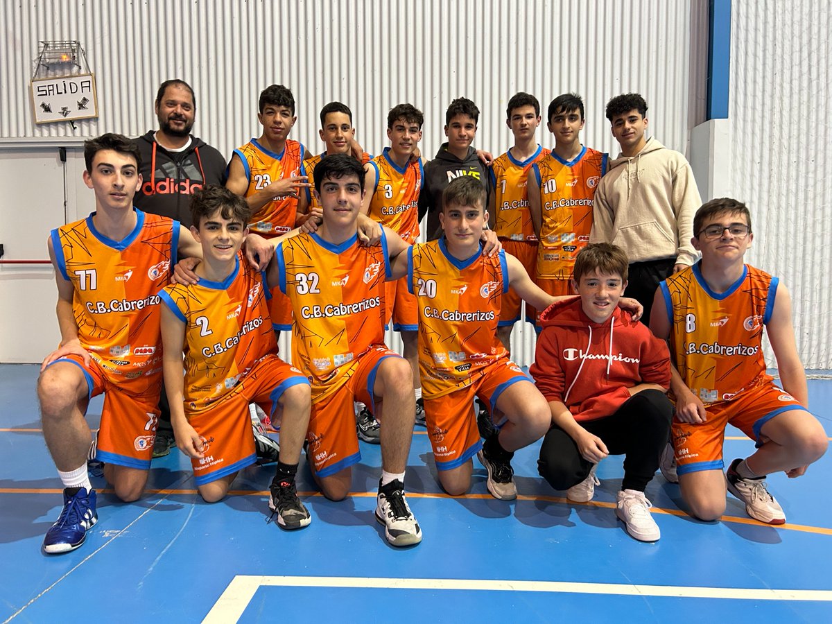 CBCabrerizos18's tweet photo. Orgullosos de nuestro Cadete. Campeones del Torneo Primavera de la Diputación de Salamanca. https://t.co/P9t4OCqmkO