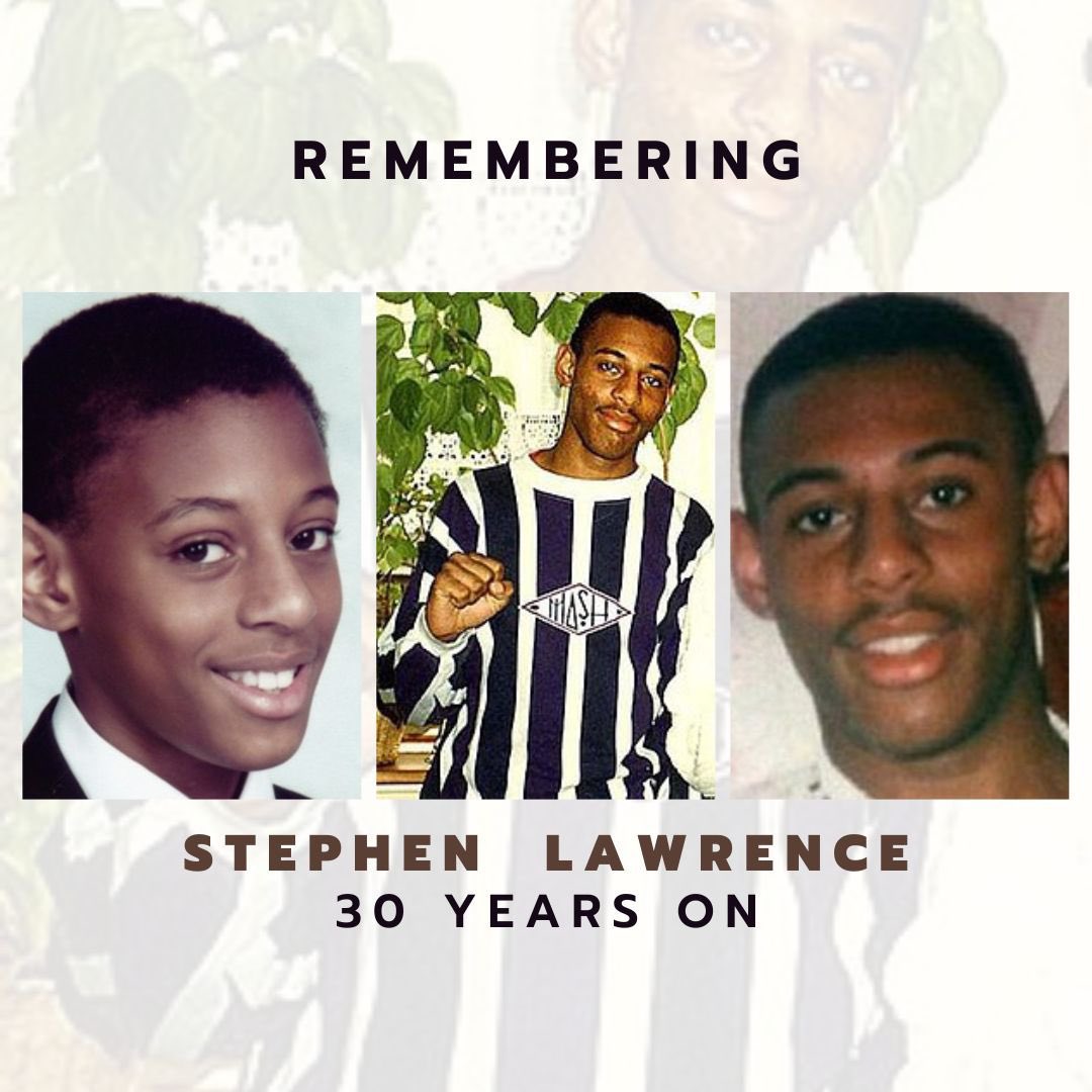 God bless you, Stephen #StephenLawrence #StephenLawrence30 #StephenLawrenceDay #StephenLawrenceDayPledge  #BlackLivesMatter