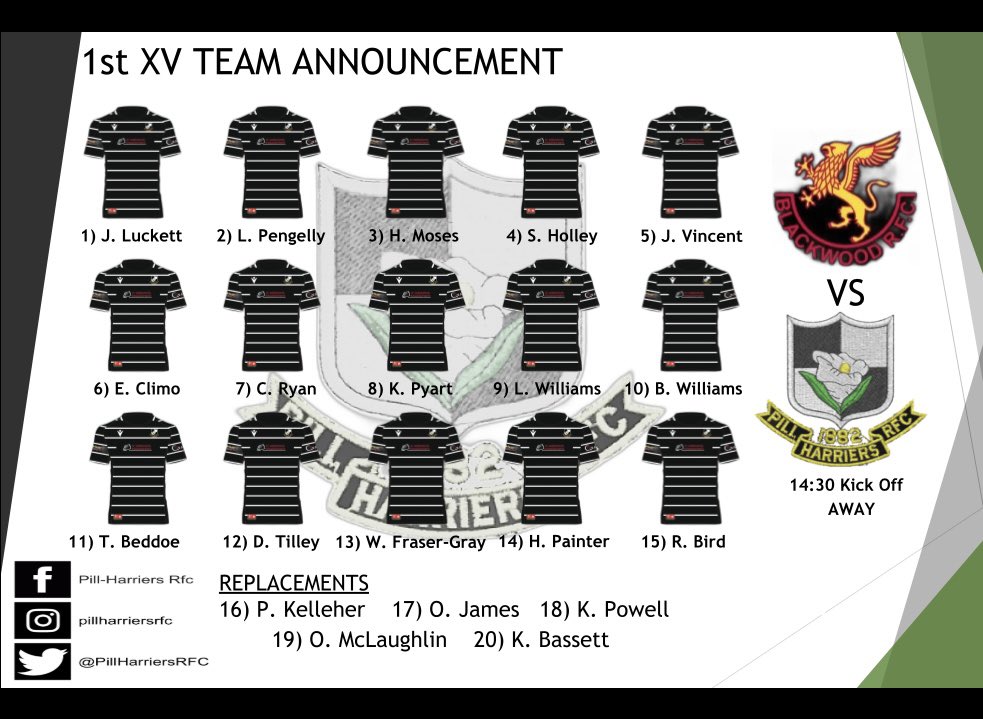PillHarriersRFC's tweet photo. Here are your Harriers travelling to Blackwood RFC this afternoon🖤🖤 #UTH https://t.co/zt91CmJfZD