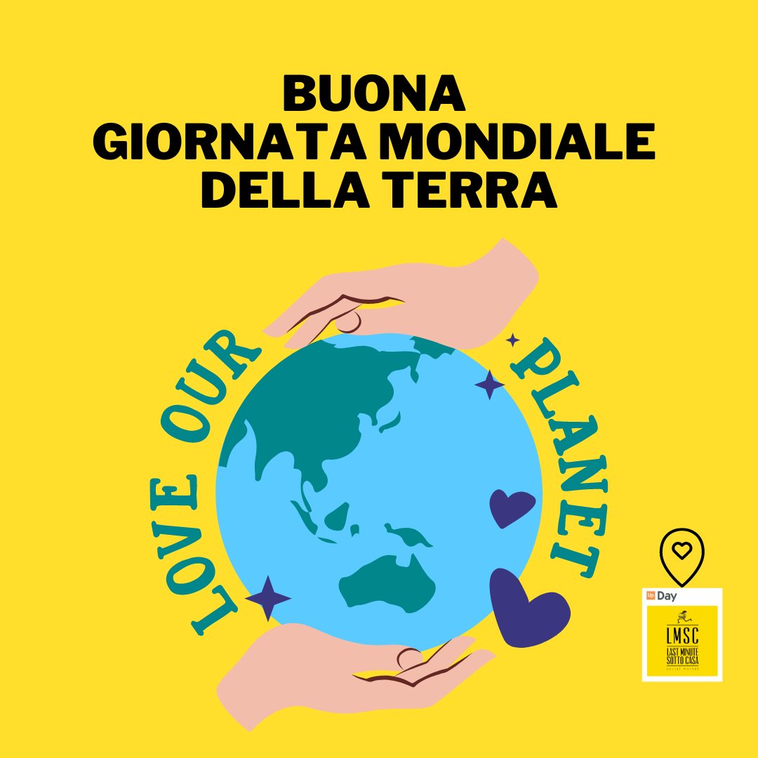Per la giornata mondiale della #terra ricordiamoci che il #cibo che buttiamo ha un impatto molto importante sul nostro pianeta. Last Minute Sotto Casa si impegna per contrastare lo spreco alimentare. 
Insieme, per il nostro #Pianeta.