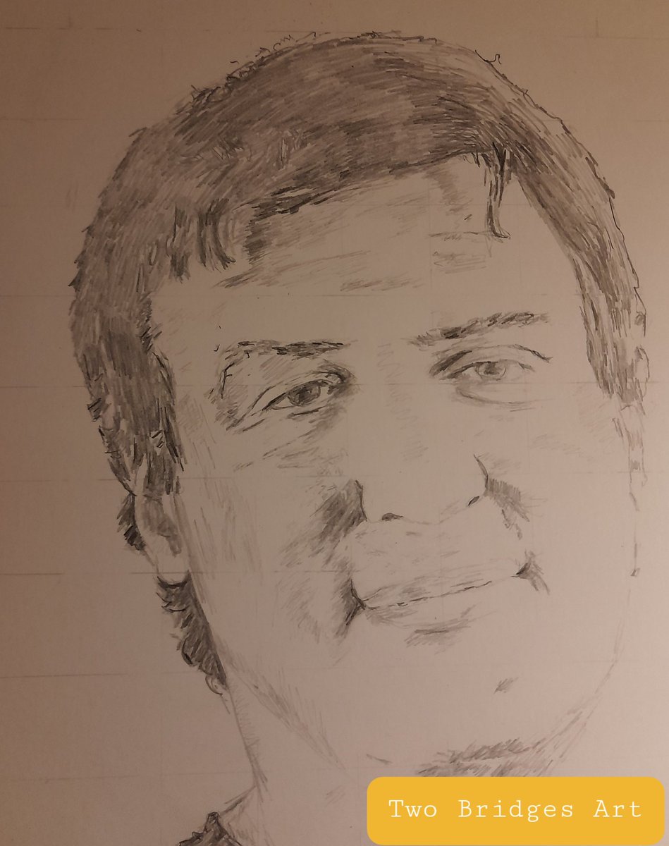 TwoBridgesArt's tweet photo. Work in progress. Portrait of Sylvester Stallone . . . #drawing #art #portrait #stallone #rocky #TwoBridgesArt https://t.co/ddlVdHi45X