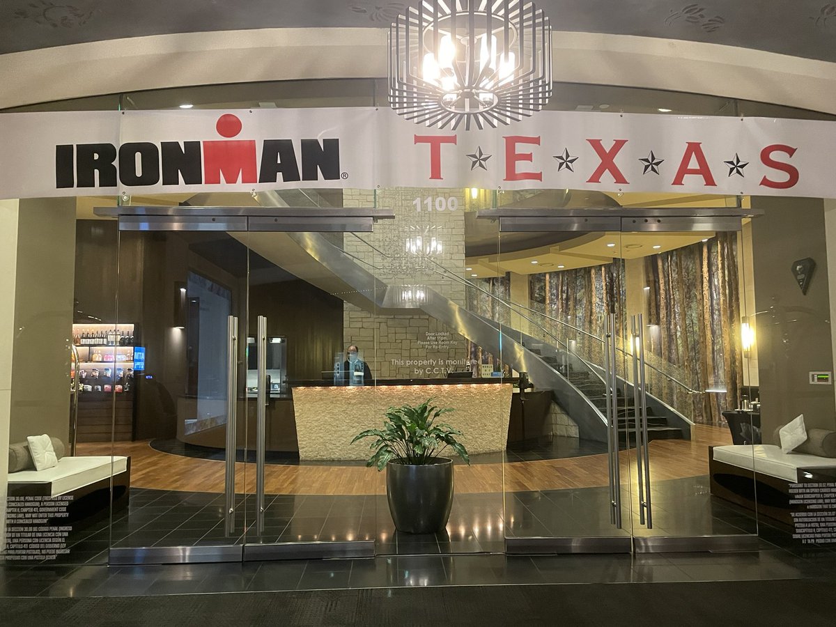 FlyFreeMD's tweet image. Thank you @HyattCentricTW for being such great hosts for @IRONMANtri Texas athletes!