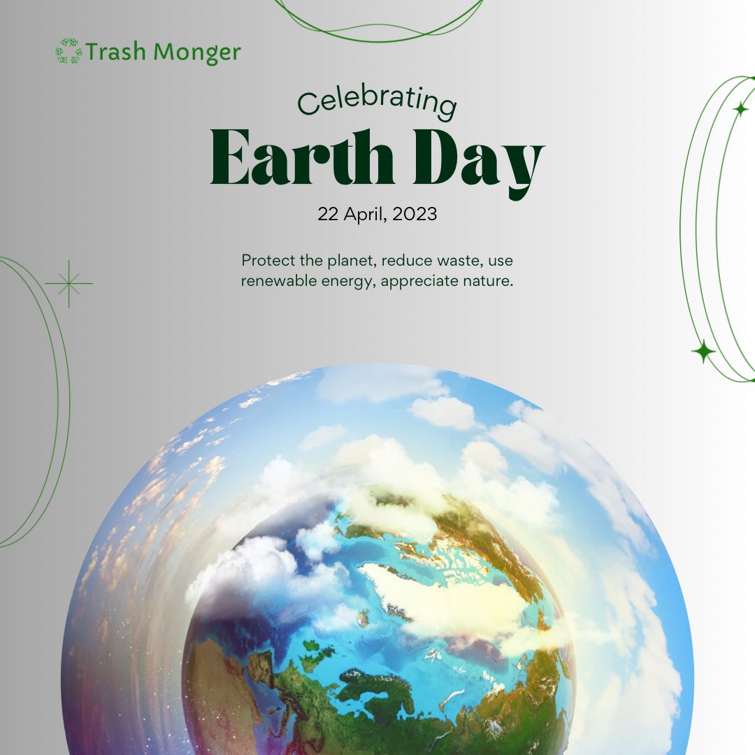 TrashMonger's tweet photo. Protect the planet, reduce waste, use renewable energy, and appreciate nature.

#earthday #earthday2023 
#protecttheplanet #reducewaste♻️ #userenewableenergy #appreciatenature #zerowate https://t.co/Czm8HKtcTb