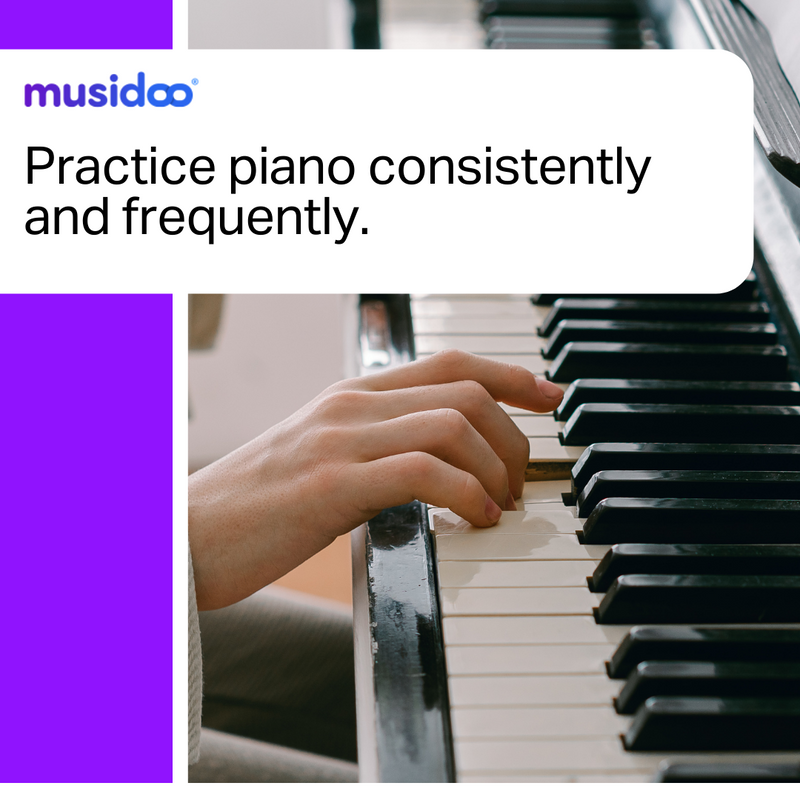c_musidoo's tweet image. You will advance more quickly the more you practice. 🎹

Instead of practising for a longer period of time once a week, try to practice for at least 20 to 30 minutes each day. 👀

#Musidoo #LiveOnline #PianoLearning #LiveOnlineMusicLessons #BestReels #ThisOrThat #LearnMusic