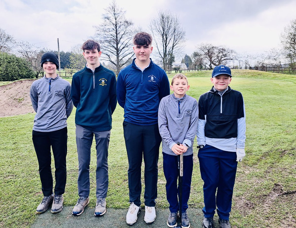 disleygolfclub's tweet photo. Good luck to @disleygolfclub junior team today 

Playing in the @bmwgolfsport  junior knockout against Chaple En Le Frith Golf Club 

#juniorgolf #golf #golfcomp #disley #chapleenlefrith #golftalk https://t.co/fkxUEZYsMX