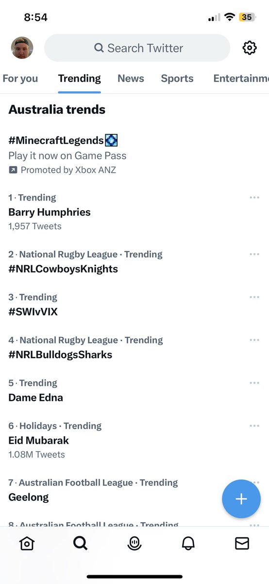 mikeythen's tweet image. We’re trending #SWIvVIX