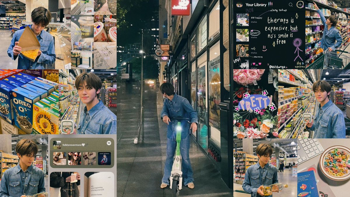 • aesthetic lockscreen ; groceries shopping with jaemin 🛒 

a thread
