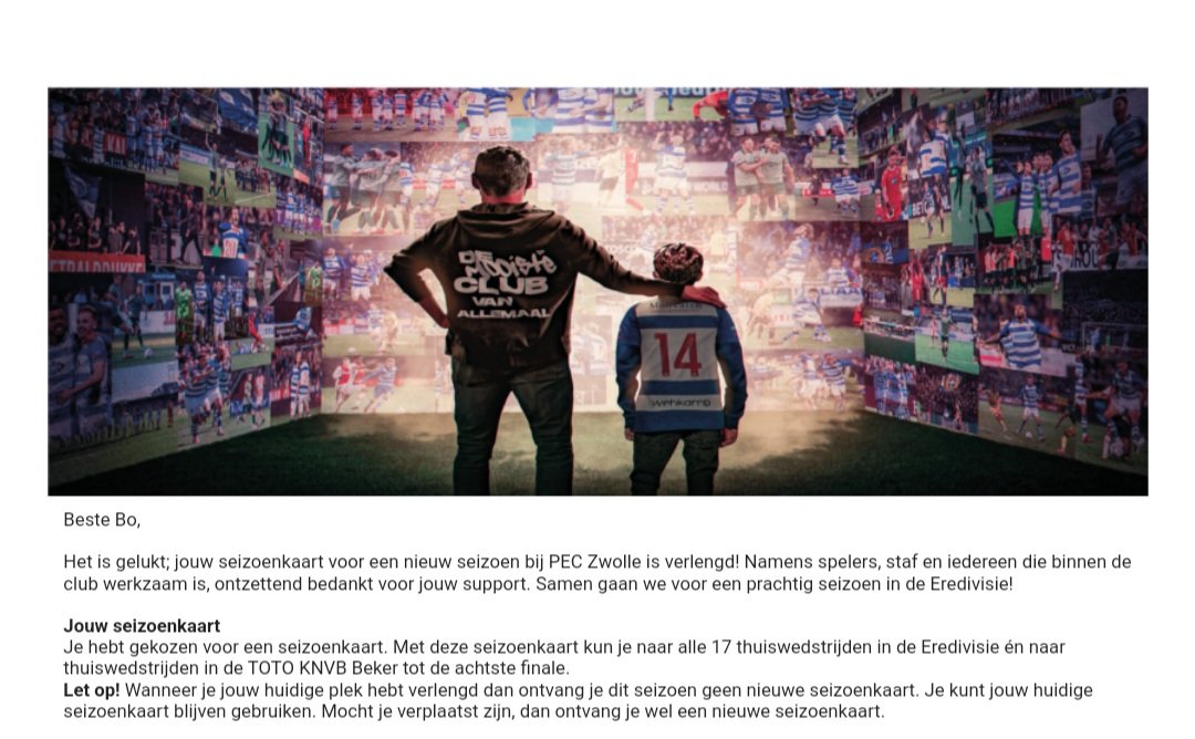 bo_1016's tweet photo. Ook ik ben er volgend seizoen natuurlijk weer bij. Eredivisie, here we come! ππ€ #peczwolle #pecisback https://t.co/LTStsLCUZ8