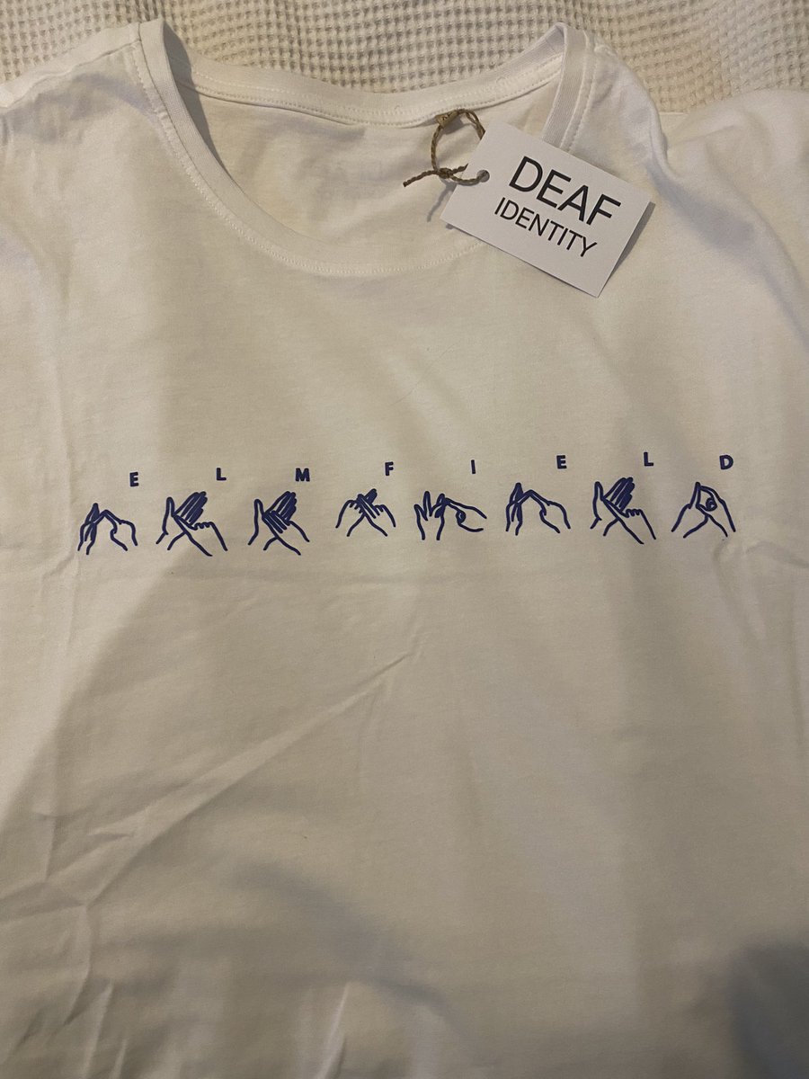 Looking forward to wearing this on BSL day this week @deafidentity @ElmfieldDeafSch