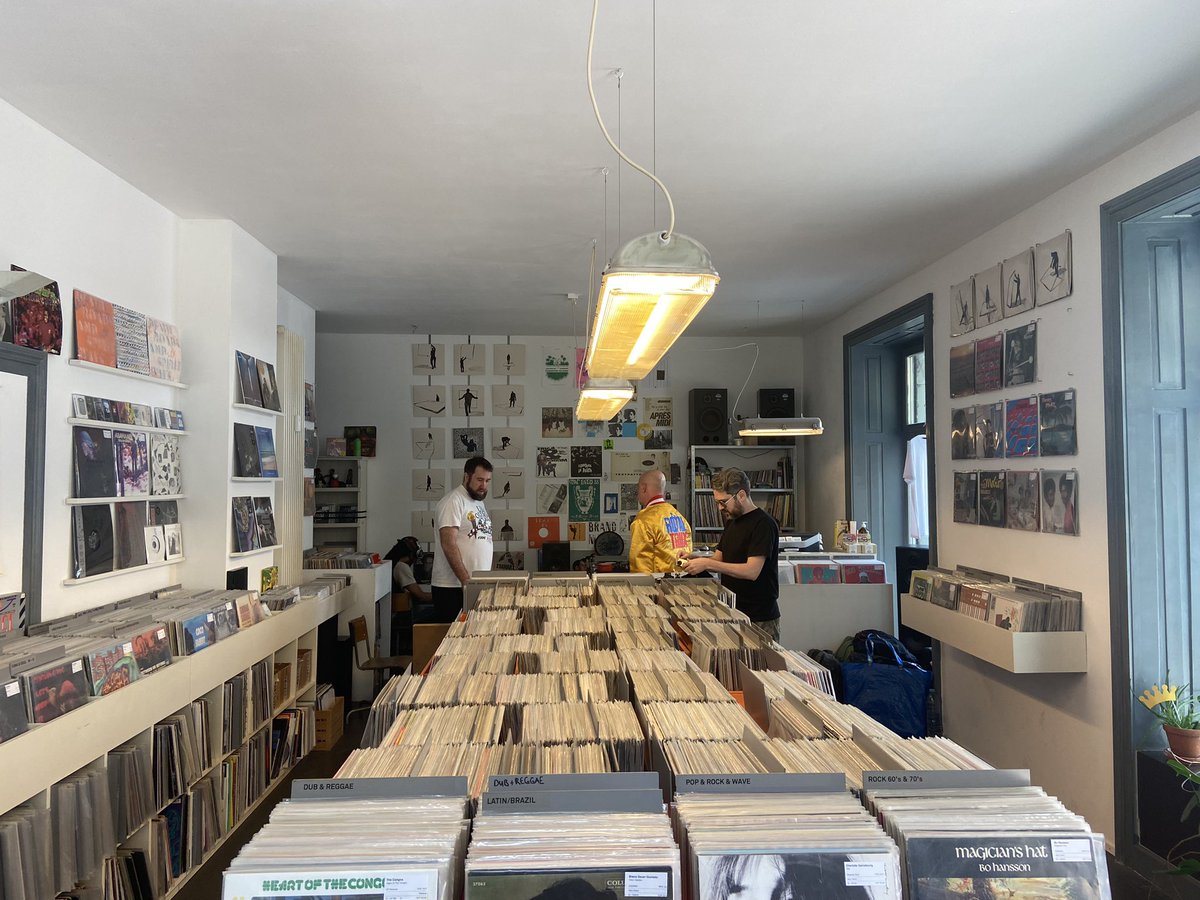 PlanetPremRock's tweet photo. Live at Hum Records, Zurich today. Beat showcase to follow! https://t.co/LjtEoVwbIi