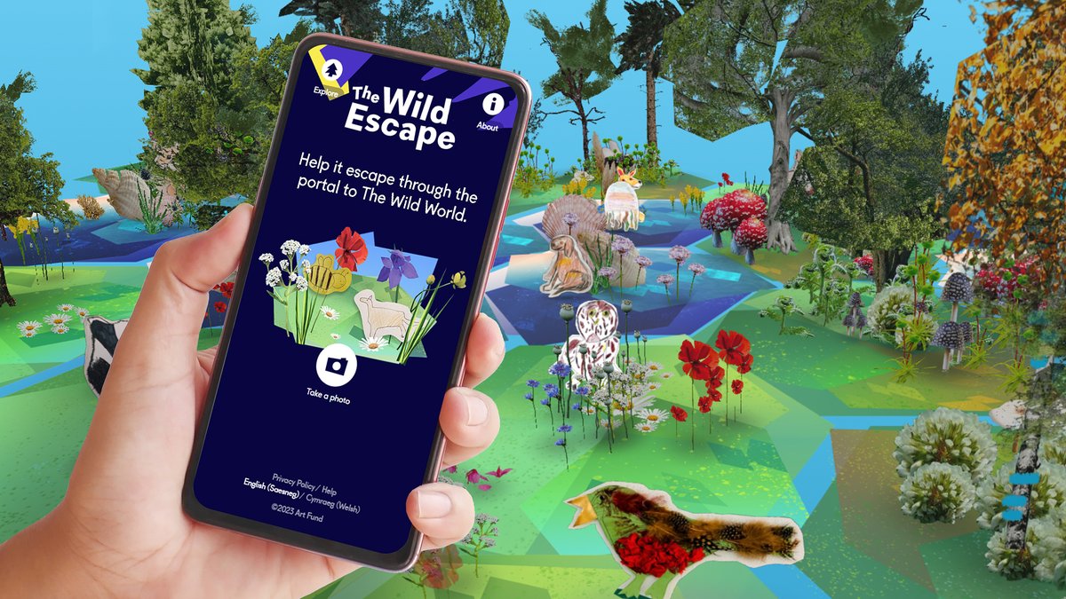 Have you explored the wild world yet?

As part of #TheWildEscape 1000s of children across the UK have already submitted their creations.

Get your children involved - visit your local museum or gallery or take part from home.

<a href="/artfund/">Art Fund</a> | #EarthDay | thewildescape.org.uk