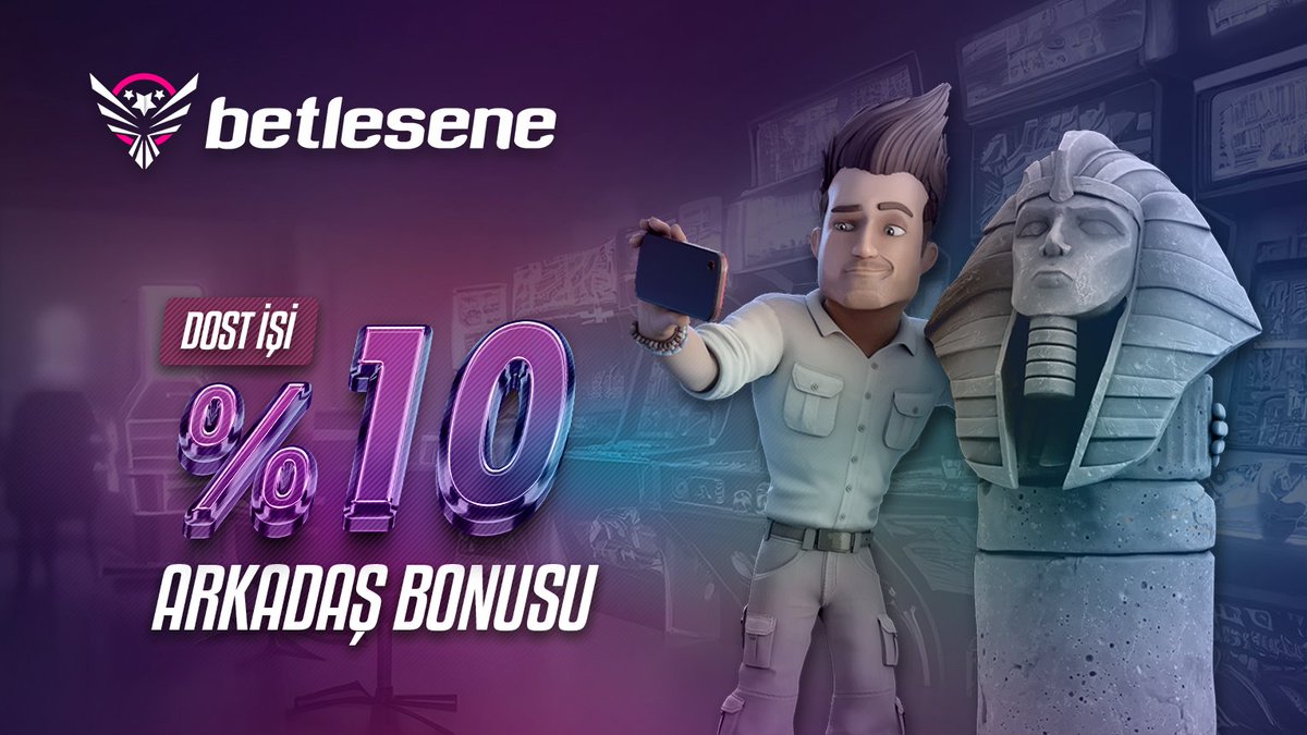 Dost İşi %10 Arkadaş Bonusu

Arkadaşına Betlesene'yi tavsiye ederek üye olmasını sağlayan herkese, ilk yatırımında %10 hediye bonusu anında hediye!

Eşini dostunu topla gel :)

betlesene393.com