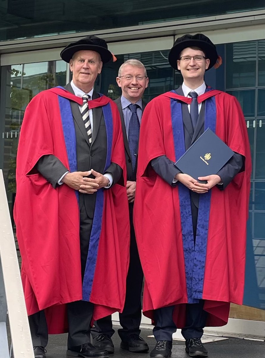 Stephen Sweeney @sweenster.bsky.social (@sweeneystephen) on Twitter photo A proud supervisor moment seeing Chris and Dominic <a href="/Tautime/">Dominic Duffy</a> graduating with their PhDs. Well done Dr Fitch and Dr Duffy. A proud supervisor moment seeing Chris and Dominic <a href="/Tautime/">Dominic Duffy</a> graduating with their PhDs. Well done Dr Fitch and Dr Duffy.