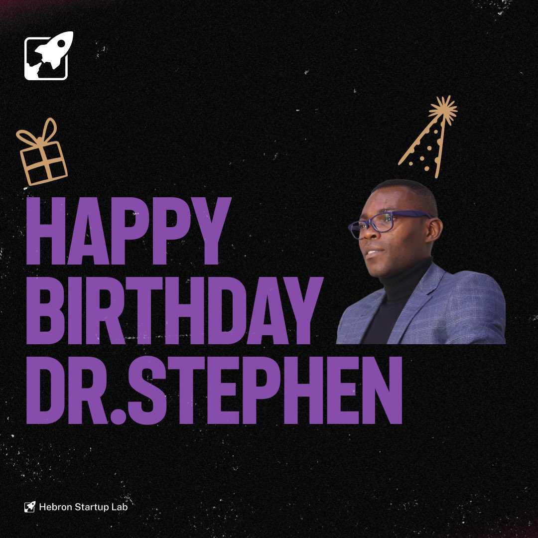 Happy Birthday Dr <a href="/Steve_Oluwatobi/">Dr. Stephen Oluwatobi</a>. Thank you for your commitment to the growth of HSL and for going with the vision. We love you 🥳