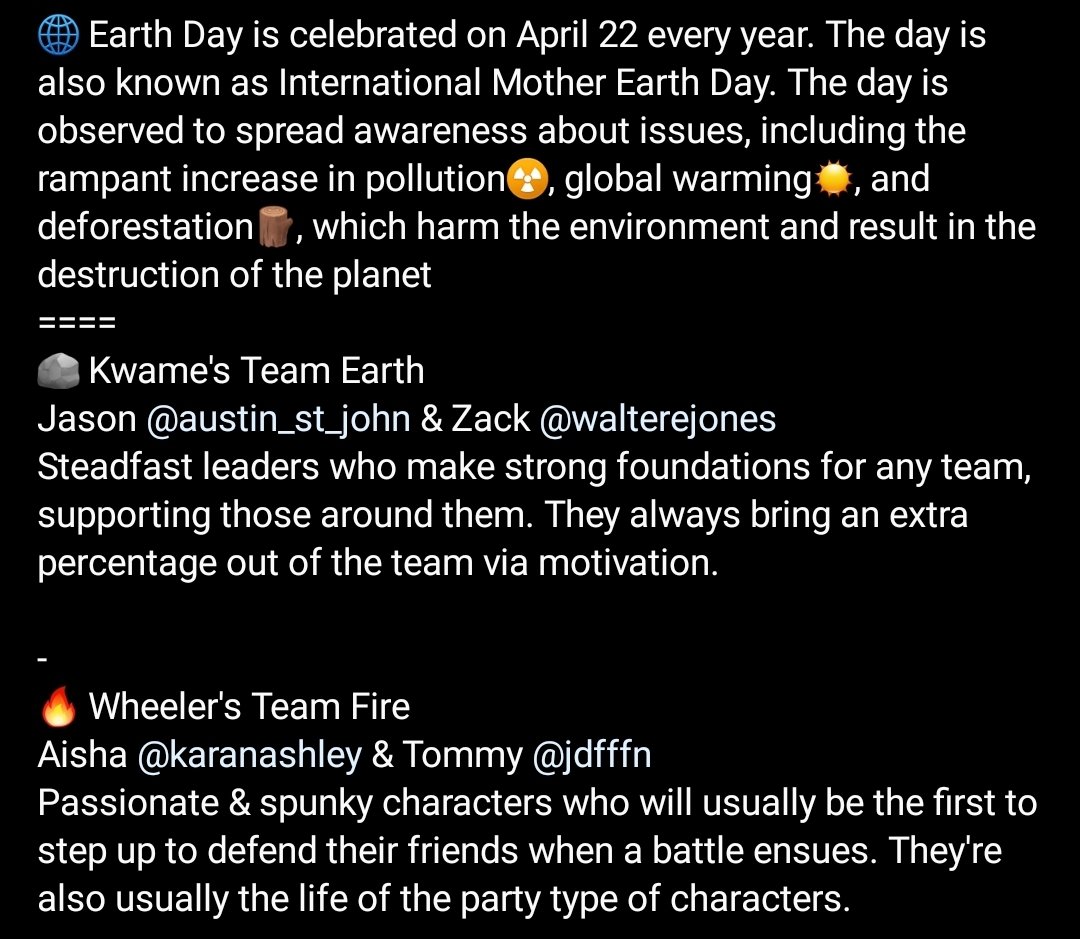 _Crystal_Ranger's tweet photo. Meaning of #EarthDay2023 &amp; Team breakdown (2/3) https://t.co/1a0xBDPJaU